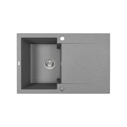 SRH_511Y - Laveo PICO 45S gránit mosogató 740X480 szürke