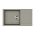 442060 - EVIDO Cubo XL 6S compact gránit mosogató, 860 x 500 mm, platina