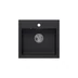 1354 - Quadron JOHNNY 110 gránit mosogató (500x470 mm, 1 medence) black dotted