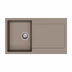 491399 - StrongSinks Zala  860x500 mm 1 medencés csepptálcás gránit mosogató barna